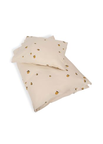 Konges Sløjd - Kinderbettwäsche - JUNIOR BEDDING GOTS - LEMON