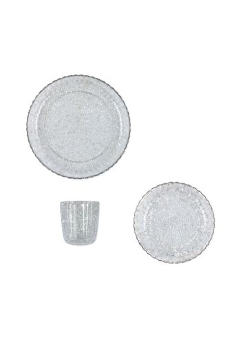 Konges Sløjd - Kindergeschirr - Dinner Set Glitter - SPARKLING BLUE