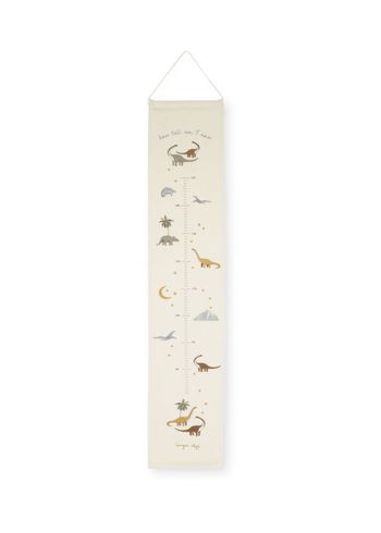 Konges Sløjd - Children's wall decoration - How Tall Am I Now - Dino