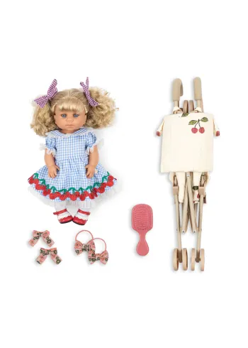 Konges Sløjd - Bábky - All I Wish For - Delphine Doll - Cherry