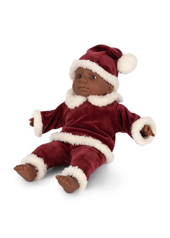 Konges Sløjd - Akcesoria dla lalek - Doll Christmas Set - Jolly Red