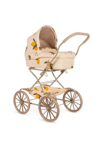 Konges Sløjd - Dukketilbehør - Doll Pram Glitter - Mon gran citron glitter