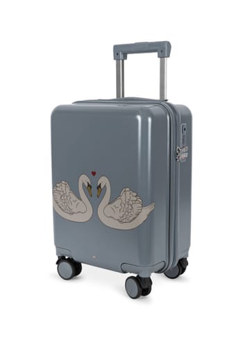 Konges Sløjd - Suitcase - Travel Suitcase - Swan blue