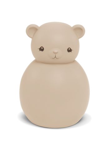 Konges Sløjd - Lamp - SILICONE LED LAMPS TEDDY - BLUSH