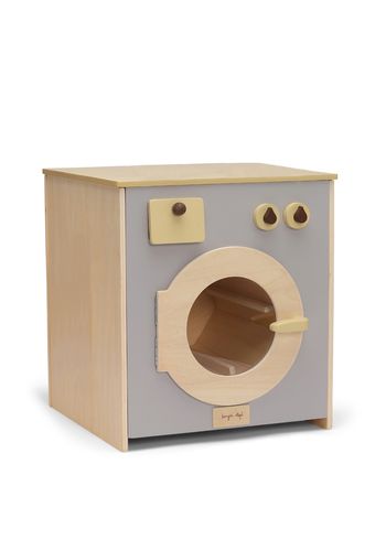 Konges Sløjd - Leksaker - Wooden Washing Machine - MULTI