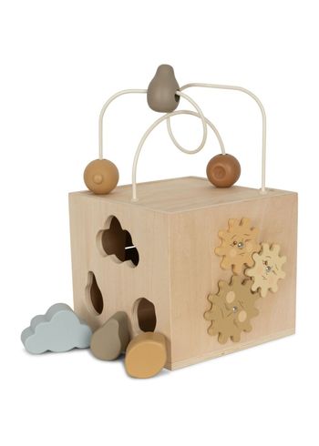 Konges Sløjd - Toys - Wooden Activity Cube FSC - Nature