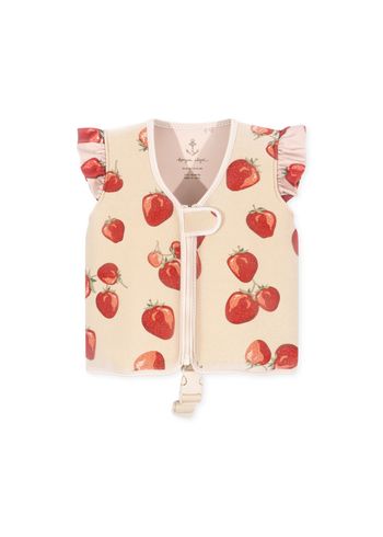 Konges Sløjd - Hračky do kúpeľa - Avery Swim Vest - FRAGOLA