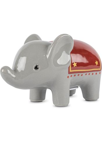 Konges Sløjd - Banco de porquinhos - Ceramic Money Bank - Elephant