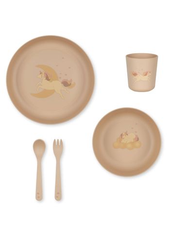 Konges Sløjd - Spisesæt - PLA DINNER SETS - UNICORN