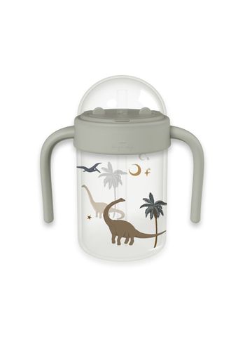 Konges Sløjd - Trinkflasche - Baby Bottle With Handle - Dino