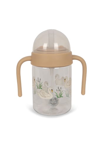 Konges Sløjd - Flaska för utfodring - Baby Bottle With Handle - Swan