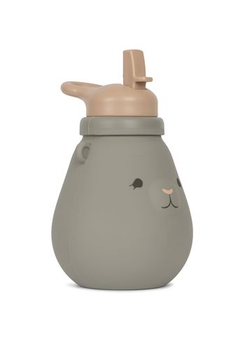 Konges Sløjd - Trinkflasche - Silicone Drinking Bottle Teddy - Whale