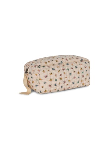Konges Sløjd - Toilet bag - Small Quilted Toiletry Bag - Bloomie blush
