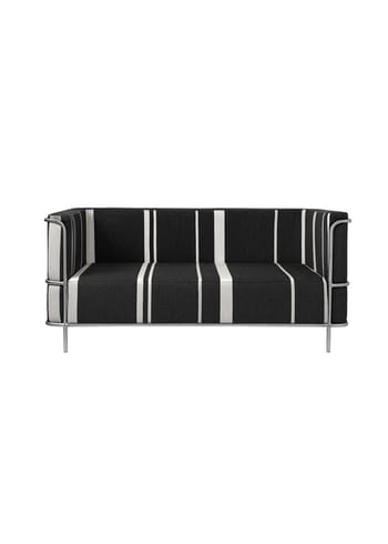 Kristina Dam - Canapé - Modernist Sofa 2-Seater - Black Gabriel Savak Textile