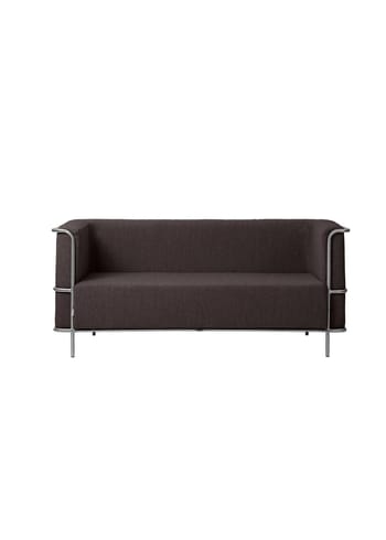 Kristina Dam - Couch - Modernist Sofa 2-Seater - Chokolate brown - Bouclé
