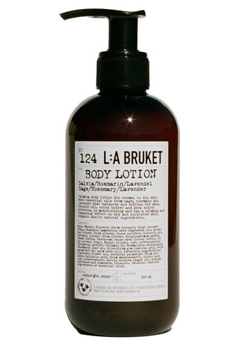 L:A Bruket - Loção Corporal - L:A Bruket - body lotion - No. 124 - Sage/Rosemary/Lavender
