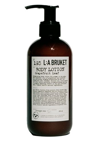 L:A Bruket - Loção Corporal - L:A Bruket - body lotion - No. 193 - Grapefruit Leaf