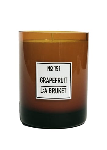 L:A Bruket - Geurkaarsen - Scented Candles - No. 151 Grapefruit