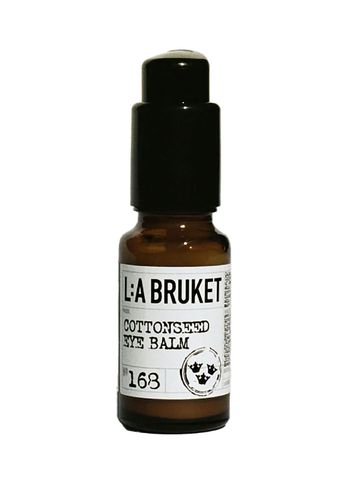 L:A Bruket - Creme de Olhos - No. 168 Eyecream Cottonseed - No. 168 - Cottonseed - 15 ml