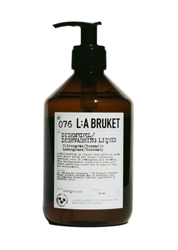 L:A Bruket - Spülmittel - No. 76 Dishwashing Soap - 076 - Citrongräs/Rosmarin
