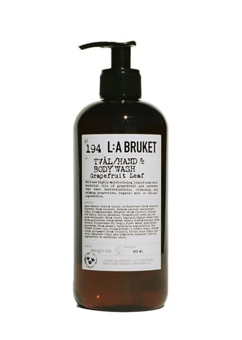 L:A Bruket - Jabón - Liquid soap - No. 194 - Grapefruit Leaf