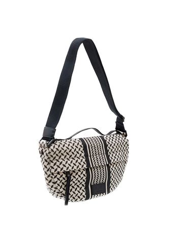 LALA Berlin - Crossbody bag - Crossbody Melly - heritage stripe black