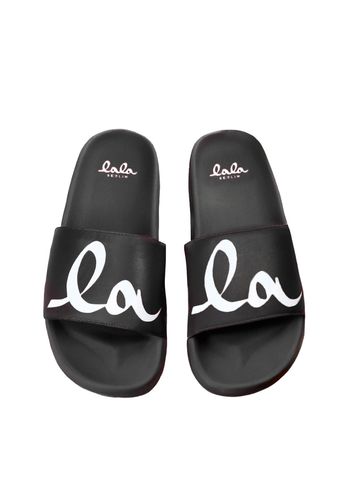 LALA Berlin - Sandalias - Beach Slider Bilbao - Black / White