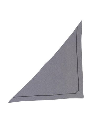 LALA Berlin - Scarf - Triangle Solid - Black Shades