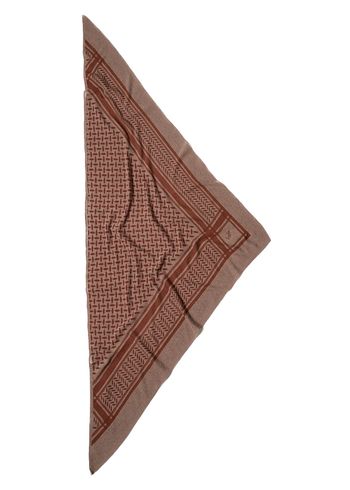 LALA Berlin - Bufanda - Triangle Trinity Classic M - Brown