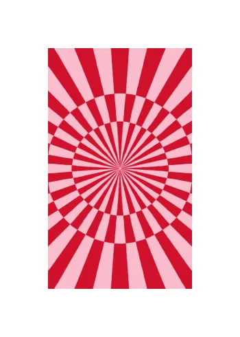 Langkilde & Søn - Tafelkleed - Cirkus Table Cloth - Red