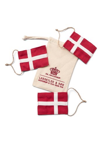 Langkilde & Søn - Flag - Store pynteflag 3 stk - Flag
