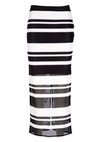 Libertine Libertine - Kjol - Current Skirt - Black/White