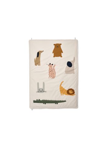 LIEWOOD - Cobertor de atividades - Gilly Classic Activity Multi Blanket - Classic Animals / Sandy