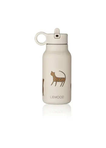 LIEWOOD - Dricksflaska för barn - Falk Water Bottle 250 ml - 1493 Leopard / Sandy