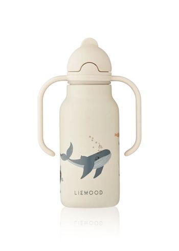 LIEWOOD - Børnedrikkedunk - Kimmie Bottle - 1032 Sea Creature / Sandy