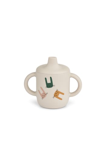 LIEWOOD - Taza para niños - Neil sippy kop - 2184 Bunny / Sandy