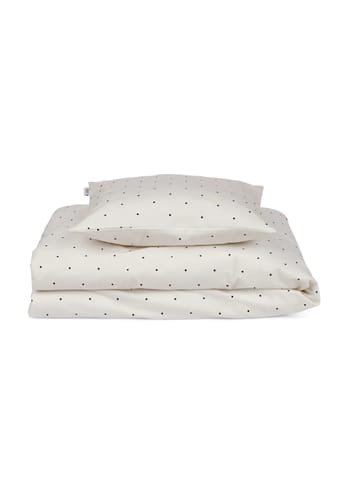 LIEWOOD - Sängkläder för barn - Carmen Babysengetøj - 0044 Classic Dot Creme De La Creme