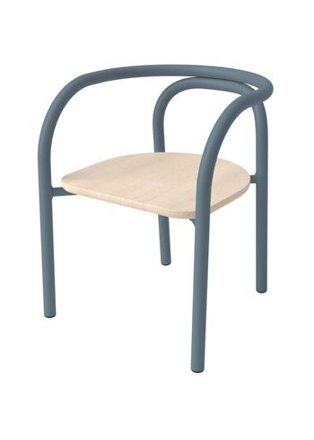 LIEWOOD - Silla para niños - Baxter børnestol - 7192 Natural / whale blue mix