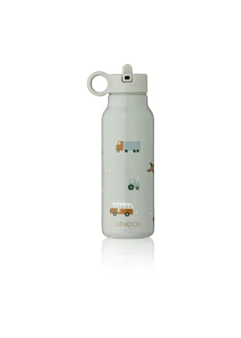 LIEWOOD - Bottiglia d'acqua - Falk water bottle - 9873 Vehicles/dove blue mix