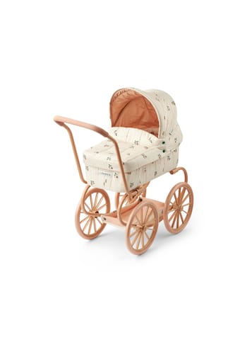 LIEWOOD - Příslušenství pro panenky - Adaline Doll Pram - Peach / Sea shell