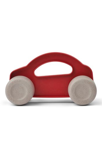 LIEWOOD - Brinquedos - Cedric Car - Apple Red / Sandy