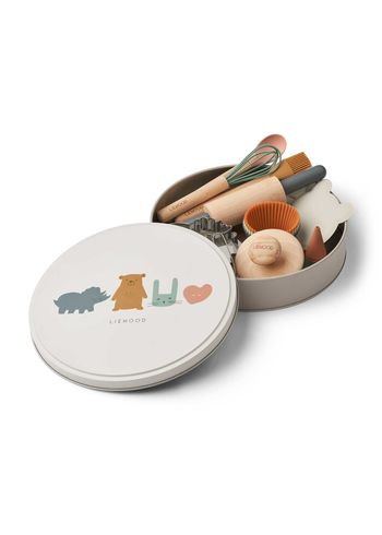 LIEWOOD - Hračky - Gaspard Baking Set - 2324 Sandy multi mix