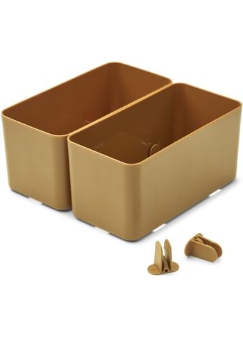 LIEWOOD - Storage boxes - Jamal Storage System - 3050 Golden Caramel - Large