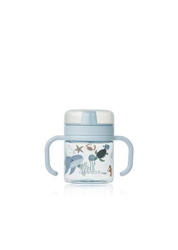 LIEWOOD - Copo com bico - Kylo Tritan Sippy Cup 280ml - 1032 Sea creature / Sandy