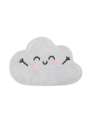 Lorena Canals - Tappeto per bambini - Shaped Washable Rug - Happy Cloud