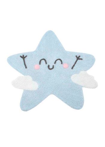 Lorena Canals - Children's carpet - Shaped Washable Rug - Happy Star