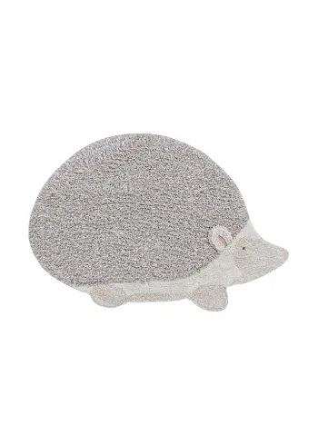 Lorena Canals - Tapis pour enfants - Washable Animal Rug Hedgehog - Natural, Linen, Light Brown