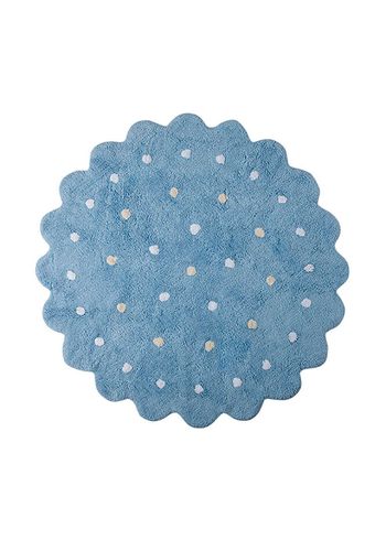 Lorena Canals - Tappeto per bambini - Washable Rug Little Biscuit - Blue
