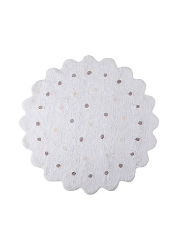 Lorena Canals - Children's carpet - Washable Rug Little Biscuit - White