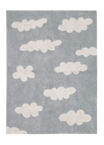 Lorena Canals - Tappeto per bambini - Washable Rug Clouds - Grey